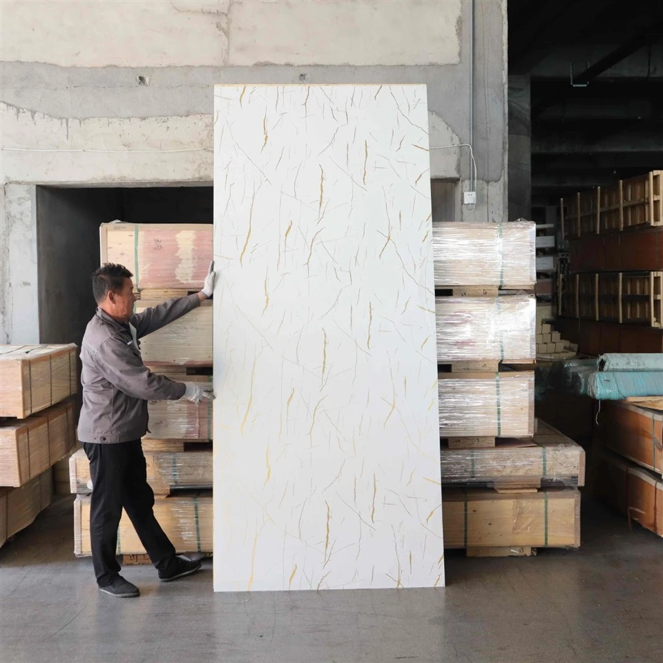 PVC Plastic Materials UV Marble Wall Panel suppliers